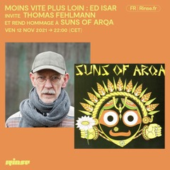Ed Isar invite Thomas Fehlmann - 12 Novembre 2021