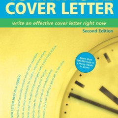[Access] PDF 🧡 15-Minute Cover Letter: Write an Effective Cover Letter Right Now (15