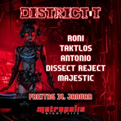 Live @DISTRICT-T TRIER 31/01/25⎪Hardtechno/Schranz-Mix