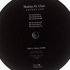 Live PA - August 1st 2025 - All music by Mathias D. Clain