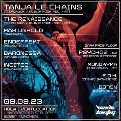 Psychoz LIVE @ 1 Year Hecklastig with Tanja le Chains, München, Germany (psytech)