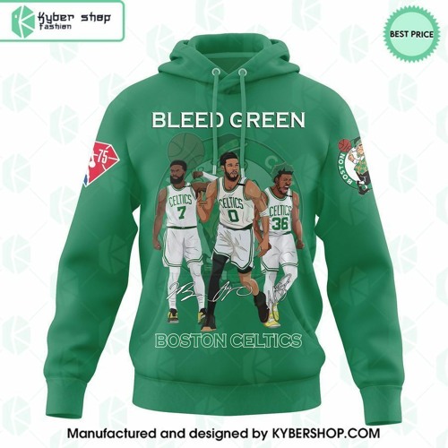 Boston Celtics Bleed Green Hoodie