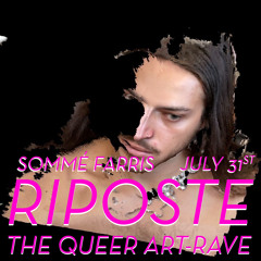 Sommé Farris @ Riposte day rave, summer 2022