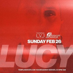 live at temple (opening for lucy 2.26.23)