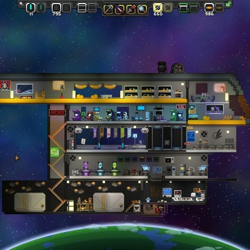 Stream Starbound Build Your Own Ship Frackin Universe by Kim Listen