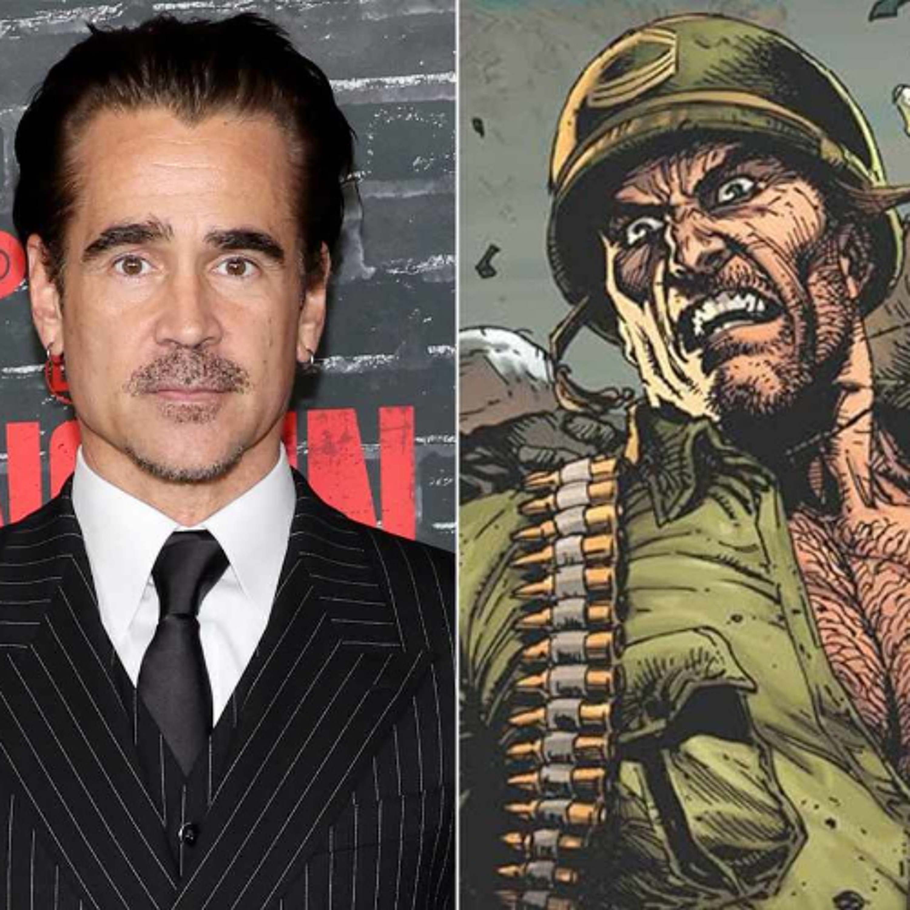 Shanlian on Batman: Episode 229 - Colin Farrell is Sgt Rock? episode artwork