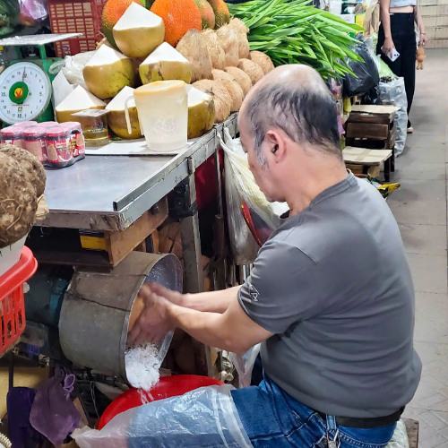 Máy nạo cơm dừa