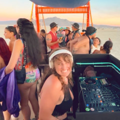 Burning Man 2024 - House of RA (deep downtempo) Live @ Golden Gate Sunset Art Tour