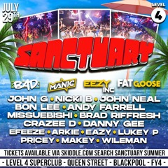 Sanctury Summer Rave - Bounce House  Promo - DJs Scott Williams-Kuskee MC Kaydee
