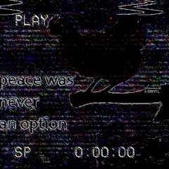 peace was never an option. (COVER)