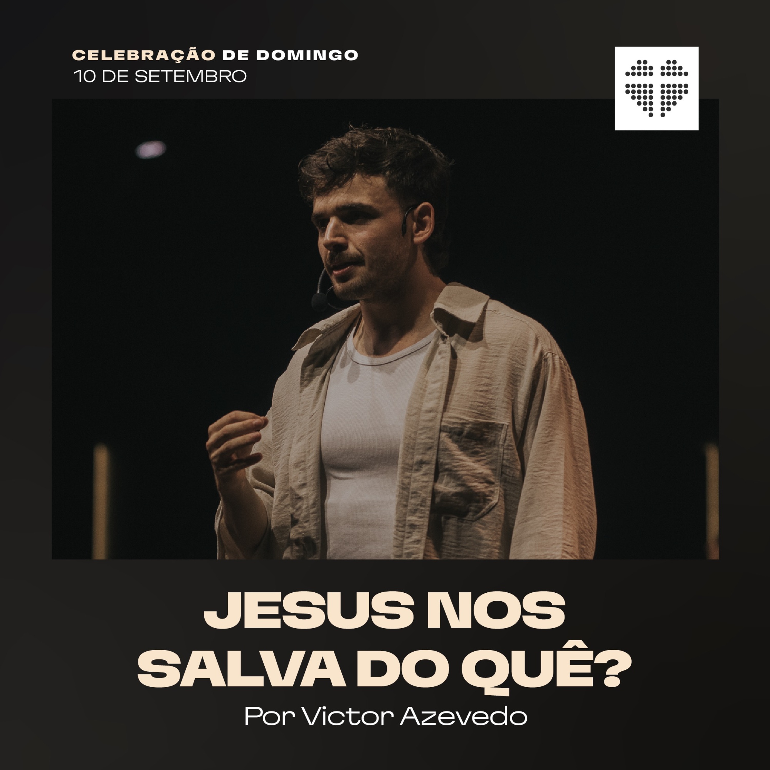 Jesus Nos Salva do Quê? | Igreja Por Amor | Victor Azevedo | 10 de Setembro de 2023 episode artwork
