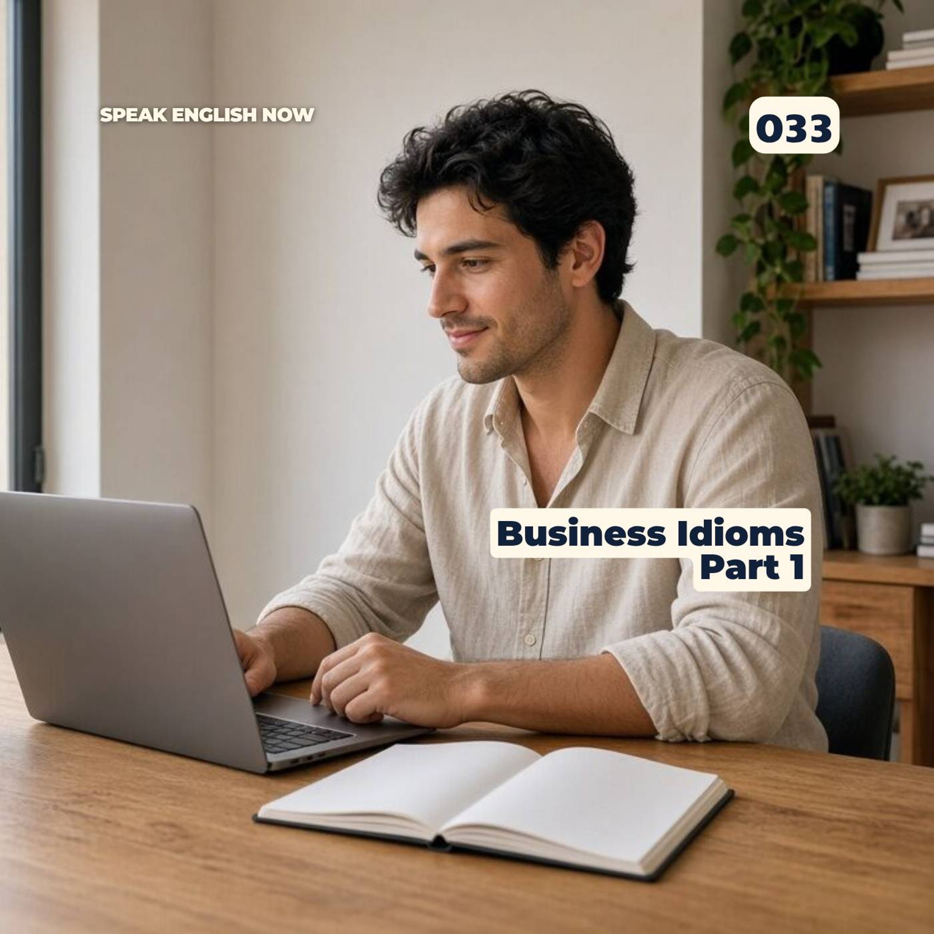 #033 - Business English Idioms Examples and Story - Part #1 episode artwork