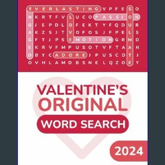 [Ebook] ⚡ Valentine's Original Word Search Full Pdf