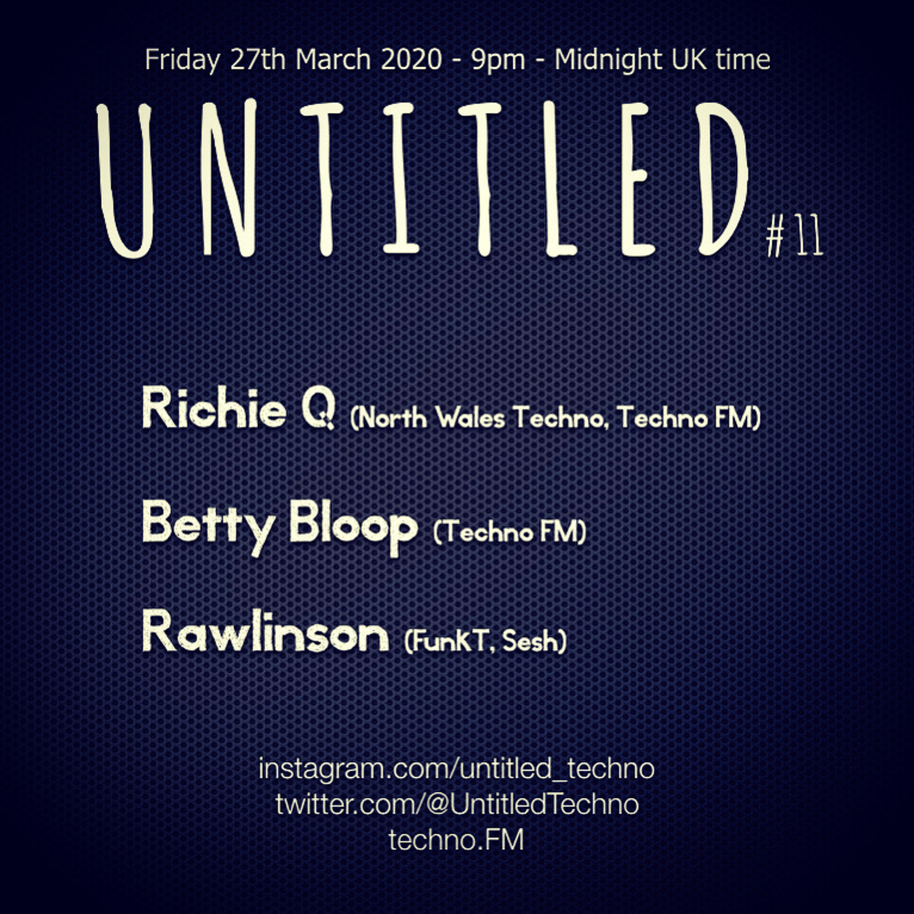 Richie Q (untitled_techno *Live* on techno.FM)