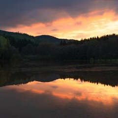 pink clouds