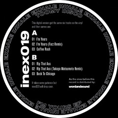 InEx019 Toomy Disco - I'm Yours EP
