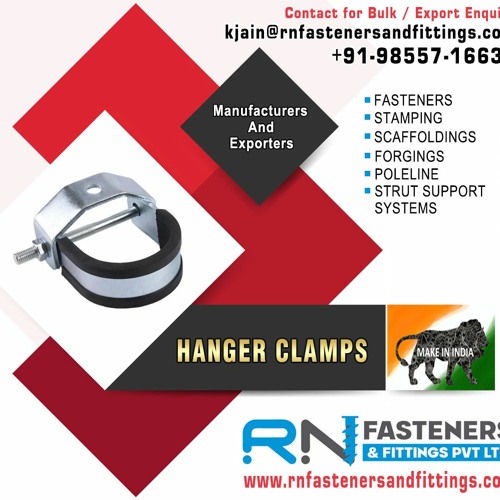 Hanger Clamps  Clevis Hanger manufacturers exporters in India