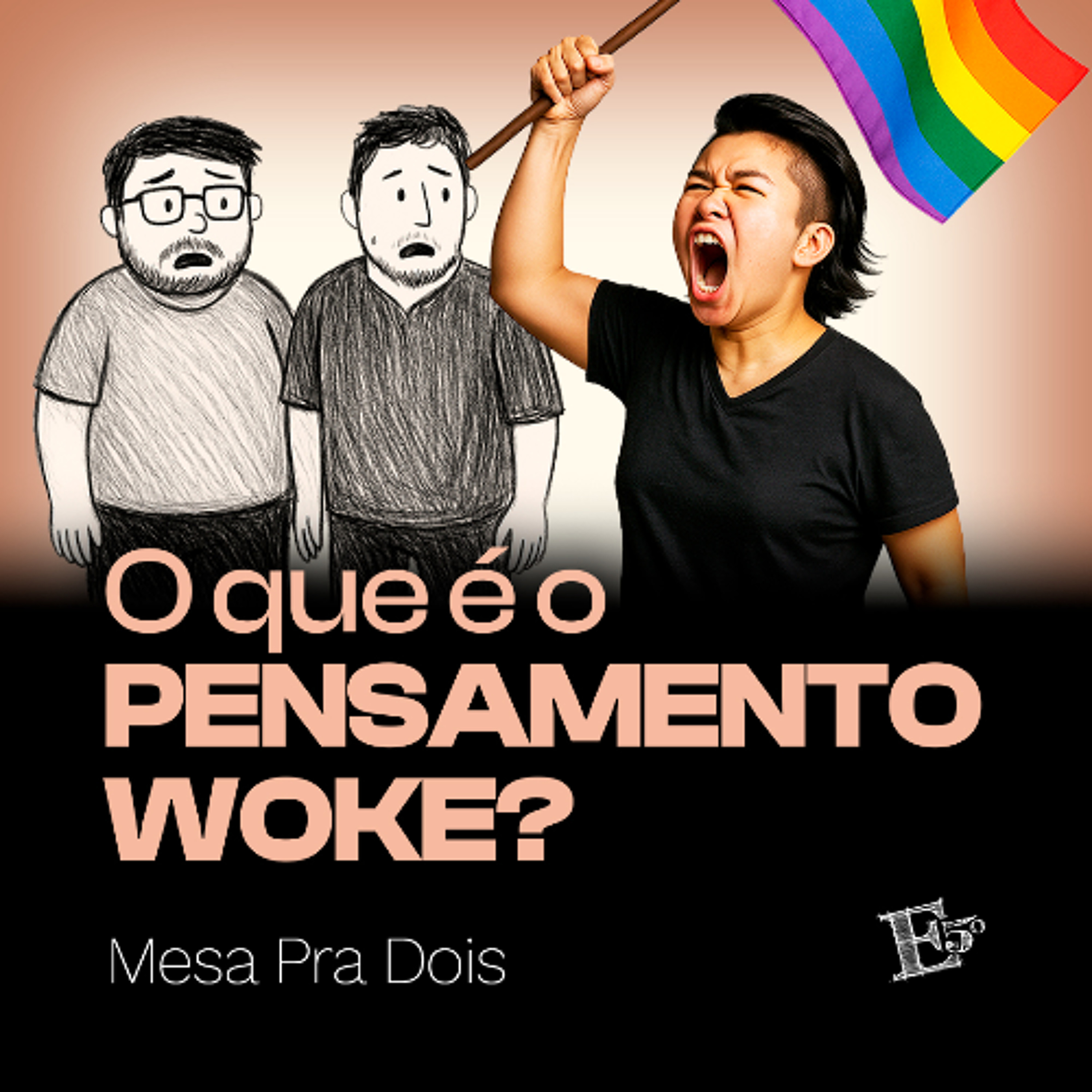 O Que É o PENSAMENTO WOKE? | MESA PRA DOIS - Com Carlos de Freitas e Joel Gracioso episode artwork