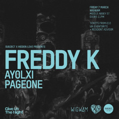 PageOne Live @ Wigwam, Dublin 07/03/25 (Subject x Hidden Love)