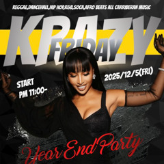 2025/12/5 KRAZY FRIDAY-2nd ANNIVERSARY- @鹿児島BAR SPIN