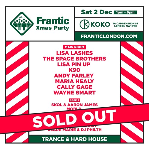 LIVE @ Frantic Xmas Party - Koko 2023