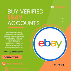 “Best Site to Buy Verified eBay Accounts for Instant Selling (100% Trusted & Secure)”
