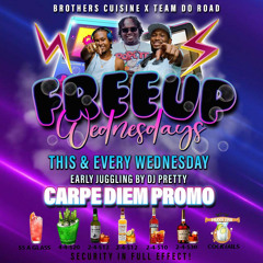 Free UP Wednesday #CarpeDiemPROMO