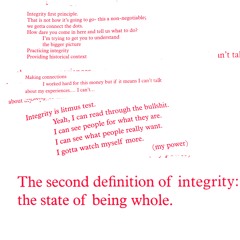 The Second Sound of Integrity: Us Whole