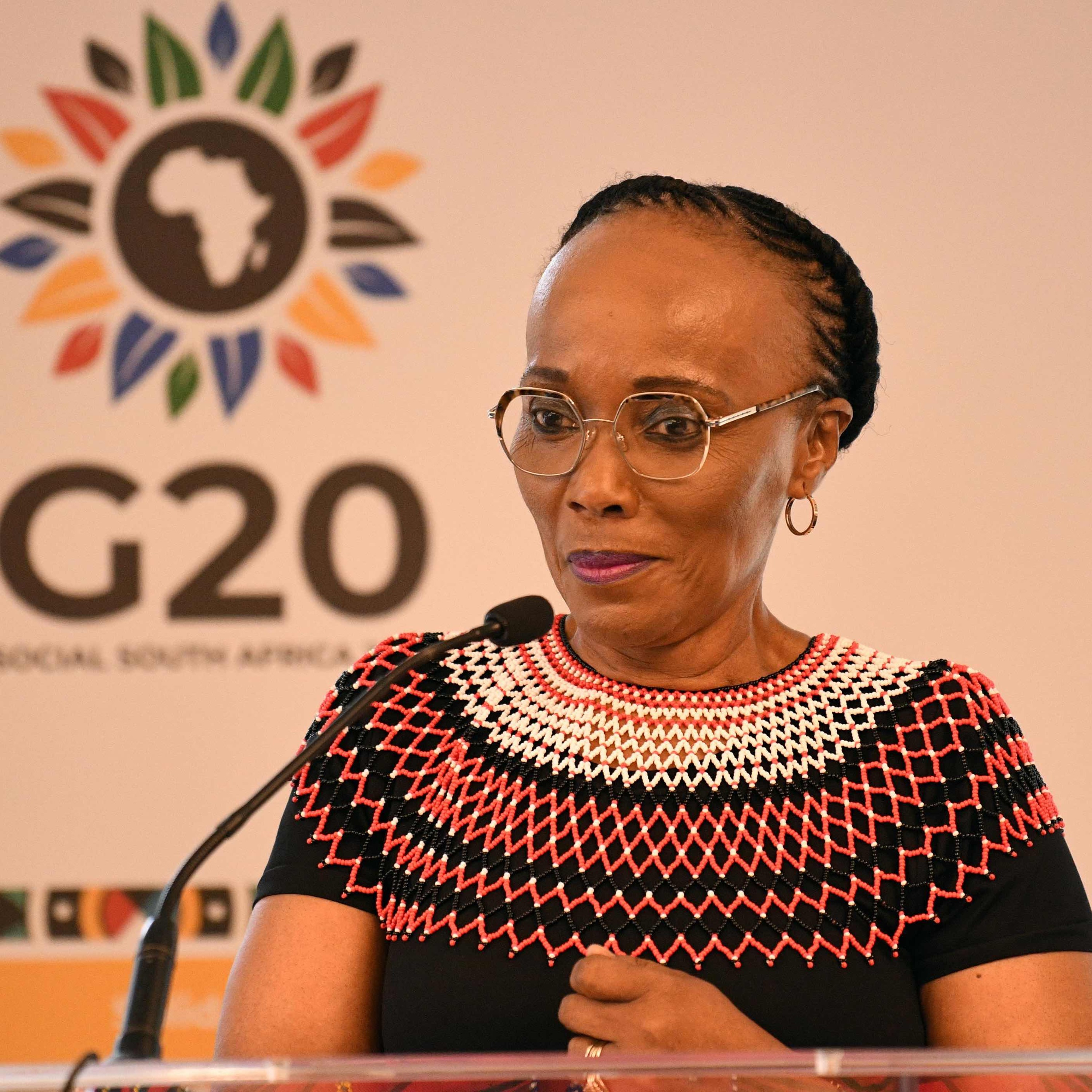 MINISTER SINDISIWE CHIKUNGA ADDRESSES G20 SOCIAL SUMMIT SIDE EVENT