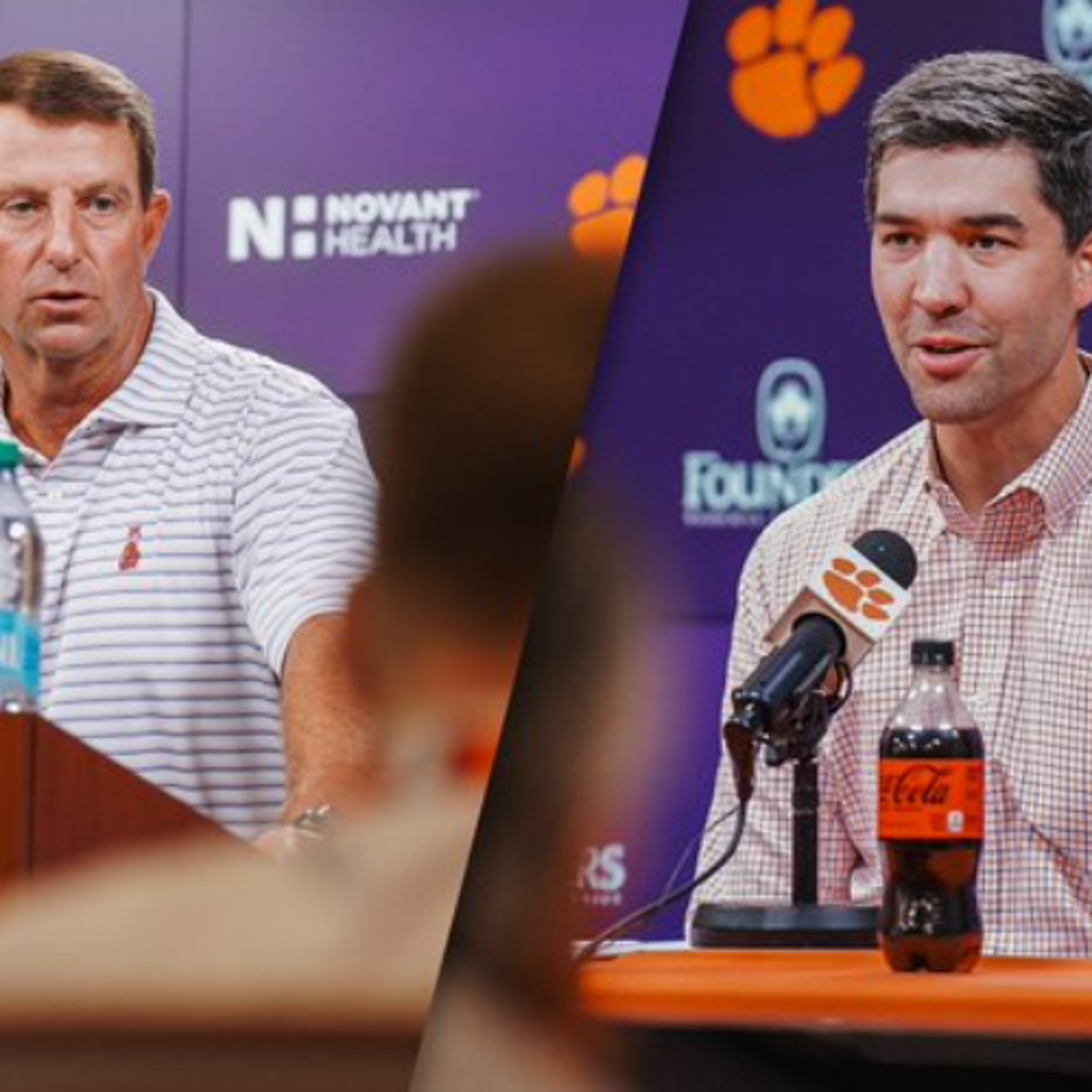 Swinney, Morris, and Neff 01-23 (Photo: Clemson Twitter) episode artwork