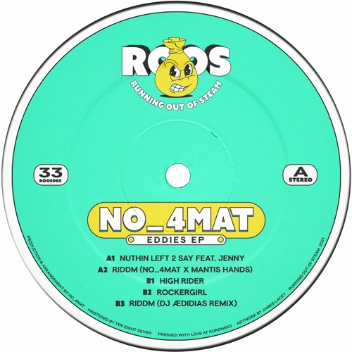 ROOS005 // No_4mat - Eddie's EP