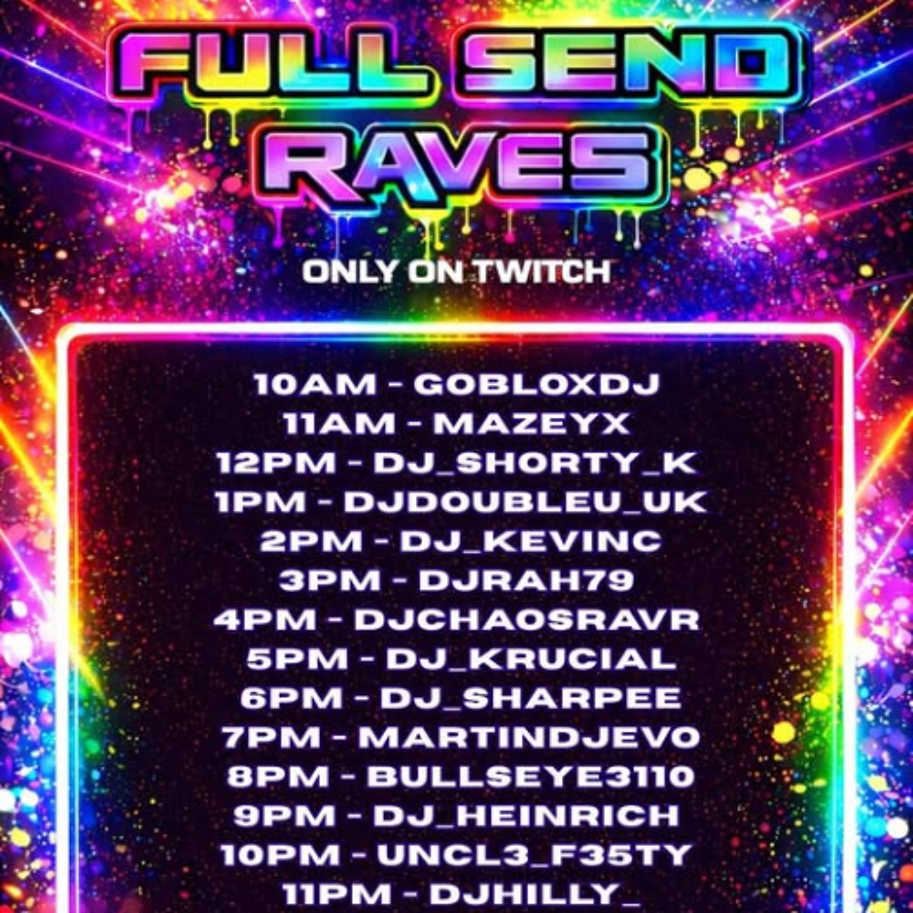 Full Send Raves 30.01.26 Makina & Happy Hardcore episode artwork