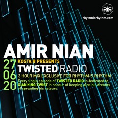 TWISTED RADIO - AMIR NIAN - Saturday June 27th 2020 - RIR WEB RADIO
