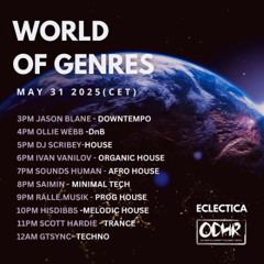 IVAN VANILOV  | WORLD OF GENRES 2025 | ORGANIC -DEEP HOUSE  | ODH RADIO.COM