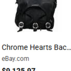 chrome heart backpack