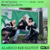 Alarico b2b Egotot @ CURA Rave | 16.10.2021 DJ mix artwork - Electronic music tracklist cover image