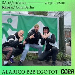 Alarico b2b Egotot @ CURA Rave | 16.10.2021
