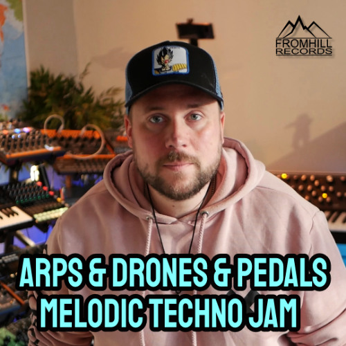 Jam 140 Analog techno studio jam: Drones, Arps & Pedals