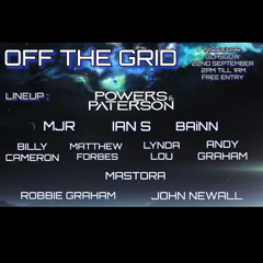 Off The Grid Sept’24 (warm up)