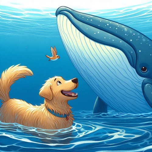 Dog Meets Whale