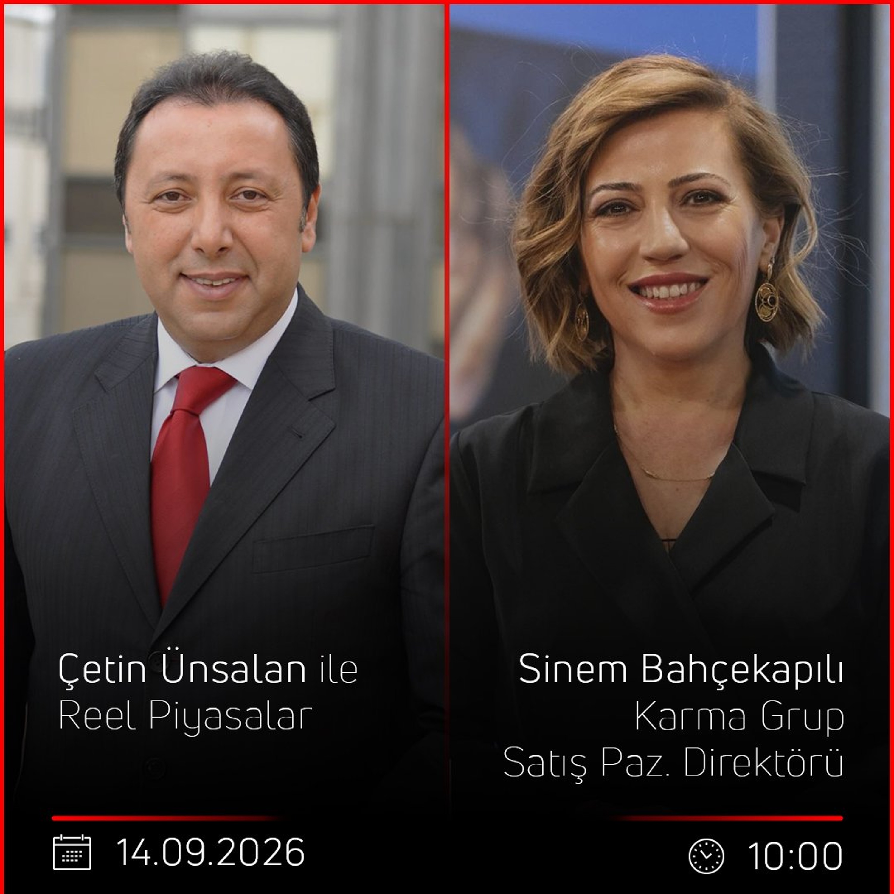 Sinem Bahçekapılı - Çetin Ünsalan ile Reel Piyasalar