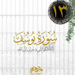 ١٣- إِنَّمَاۤ أَشۡكُوا۟ بَثِّی وَحُزۡنِیۤ إِلَى ٱللَّهِ - سورة يوسف - شريف علي