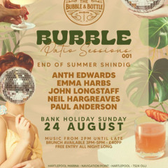 REC003 Bubble Patio Sessions - Later Bangin Set 24/08/25