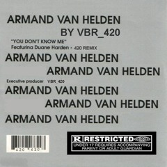 ARMAND VAN HELDEN REMIX BY VBR