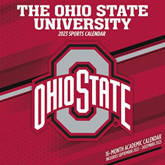 [Get] KINDLE 💕 Ohio State Buckeyes 2023 12x12 Team Wall Calendar by  Inc The Lang Co