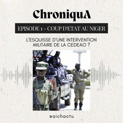 Épisode 1 - Coup d’Etat au Niger : l’esquisse d’une intervention militaire de la CEDEAO ?