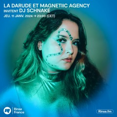 La Darude & Magnetiic Agency invitent DJ Schnake - 11 Janvier 2024