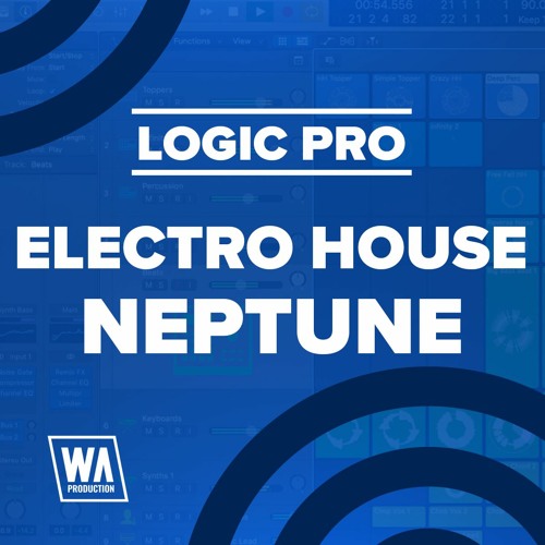 Electro House Neptune | Logic Pro X Template (+ Samples, Stems & Serum)