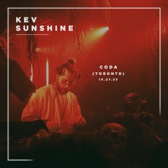 Kev Sunshine @ Coda [Toronto]