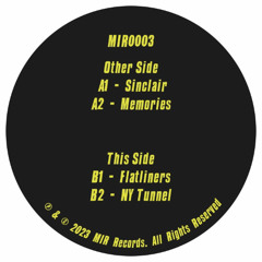 Premiere: Mike Inzinger - Flatliners [MIR0003]